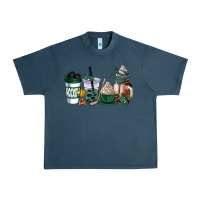 Midnight Navy hunter green hockey coffee cups Urban Heavy Tee - AdoDesignShop
