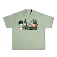Oil Green hunter green hockey coffee cups Urban Heavy Tee - AdoDesignShop