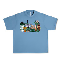 Pebble Blue hunter green hockey coffee cups Urban Heavy Tee - AdoDesignShop