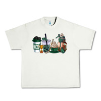 Pistachio hunter green hockey coffee cups Urban Heavy Tee - AdoDesignShop