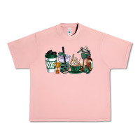 Salmon hunter green hockey coffee cups Urban Heavy Tee - AdoDesignShop
