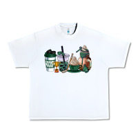 White hunter green hockey coffee cups Urban Heavy Tee - AdoDesignShop