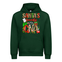 Forest Green santa's favorite cna Urban Hoodie - texasbilliewilder