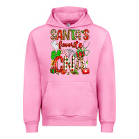 Fuchsia Pink santa's favorite cna Urban Hoodie - texasbilliewilder