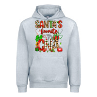 Heather Grey santa's favorite cna Urban Hoodie - texasbilliewilder