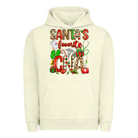Pigment Pistachio santa's favorite cna Urban Hoodie - texasbilliewilder