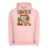 Pigment Salmon santa's favorite cna Urban Hoodie - texasbilliewilder