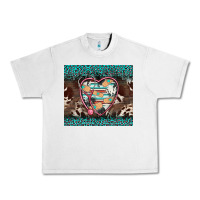 Lunar Rock western nurse stethoscope turquoise leopardes Urban Heavy Tee - BarkalooDesign