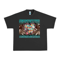 Pigment Black western nurse stethoscope turquoise leopardes Urban Heavy Tee - BarkalooDesign