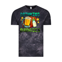 Drinking Buddies With Baby Bottle And Beer Vintage Tee | Teevron
