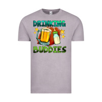 Vintage Zinc drinking buddies with baby bottle and beer Vintage Tee - HRA Design Shop
