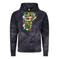 Cloud Black Vermont State Map Vintage Hoodie - RanaPortraitStore