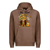 Chestnut bee kind gnome Premium Hoodie - BarkalooDesign