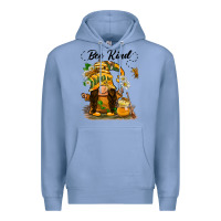 Colony Blue bee kind gnome Premium Hoodie - BarkalooDesign