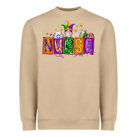 Mushroom nurse mardi gras Heavyweight Sweatshirt - RacoonDesign