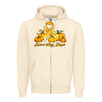 Sandshell childhood cancer awareness month harvesting hope Zipper Hoodie - Jasminsmagicworld