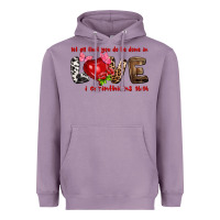 Lavender let all that you do be done in love i corinthians Heavyweight Hoodie - NancyCooperArtShop