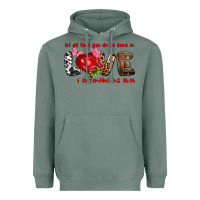 Sage let all that you do be done in love i corinthians Heavyweight Hoodie - NancyCooperArtShop