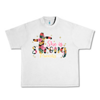 Lunar Rock she is strong proverbs 31 25 Urban Heavy Tee - JahusDesignShop