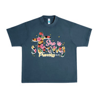Midnight Navy she is strong proverbs 31 25 Urban Heavy Tee - JahusDesignShop