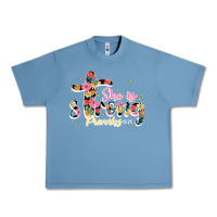 Pebble Blue she is strong proverbs 31 25 Urban Heavy Tee - JahusDesignShop