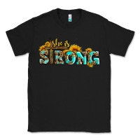Black she is strong with cross Classic Tee - AdoDesignShop