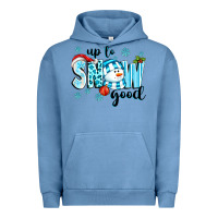 Pigment Pebble Blue up to snow good Urban Hoodie - texasbilliewilder