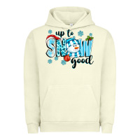 Pigment Pistachio up to snow good Urban Hoodie - texasbilliewilder