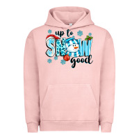 Pigment Salmon up to snow good Urban Hoodie - texasbilliewilder