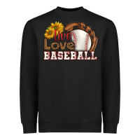 Black live love baseball Heavyweight Sweatshirt - HRA Design Shop