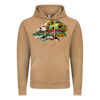 Vintage Camel Virginia State Map Vintage Hoodie - RanaPortraitStore
