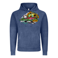 Vintage Denim Virginia State Map Vintage Hoodie - RanaPortraitStore