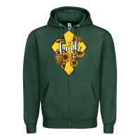 Sports Green faith childhood cancer Zipper Hoodie - Jasminsmagicworld