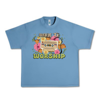 Pebble Blue made to worship Urban Heavy Tee - JahusDesignShop