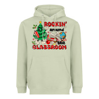 Matcha rockin around the classroom Heavyweight Hoodie - MaliasSmallBusiness