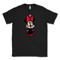 Black Minnie Mouse Classic Tee - CowhideDigitalArt