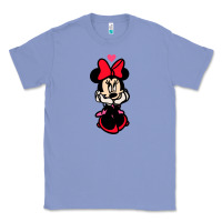 Colony Blue Minnie Mouse Classic Tee - CowhideDigitalArt