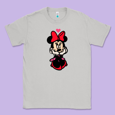Minnie Mouse Classic Tee Designed By Cowhidedigitalart