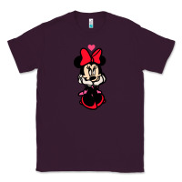 Plum Minnie Mouse Classic Tee - CowhideDigitalArt