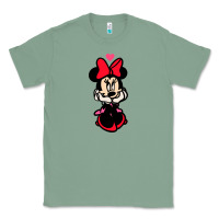 Sage Minnie Mouse Classic Tee - CowhideDigitalArt
