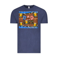 Vintage Denim dad life with beers Vintage Tee - HRA Design Shop
