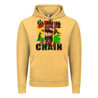 Breaking Every Chain Juneteenth Vintage Hoodie | Teevron