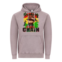 Vintage Zinc Breaking every chain juneteenth Vintage Hoodie - Zillion Design Studio
