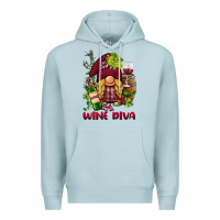 Blue Mist vine diva  gnome Premium Hoodie - BarkalooDesign