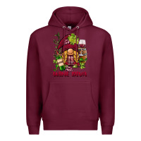 Burgundy vine diva  gnome Premium Hoodie - BarkalooDesign