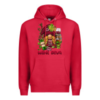 Cardinal vine diva  gnome Premium Hoodie - BarkalooDesign