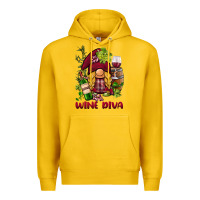 Lemon vine diva  gnome Premium Hoodie - BarkalooDesign