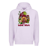 Lilac vine diva  gnome Premium Hoodie - BarkalooDesign