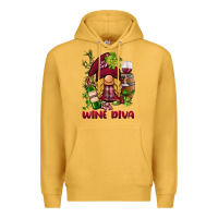 Mustard vine diva  gnome Premium Hoodie - BarkalooDesign
