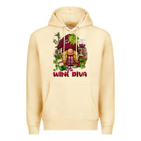 Pina Colada vine diva  gnome Premium Hoodie - BarkalooDesign